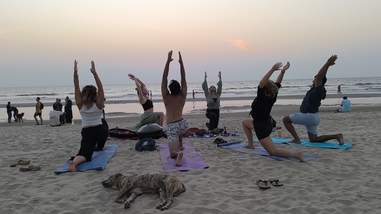 Yoga practitioner