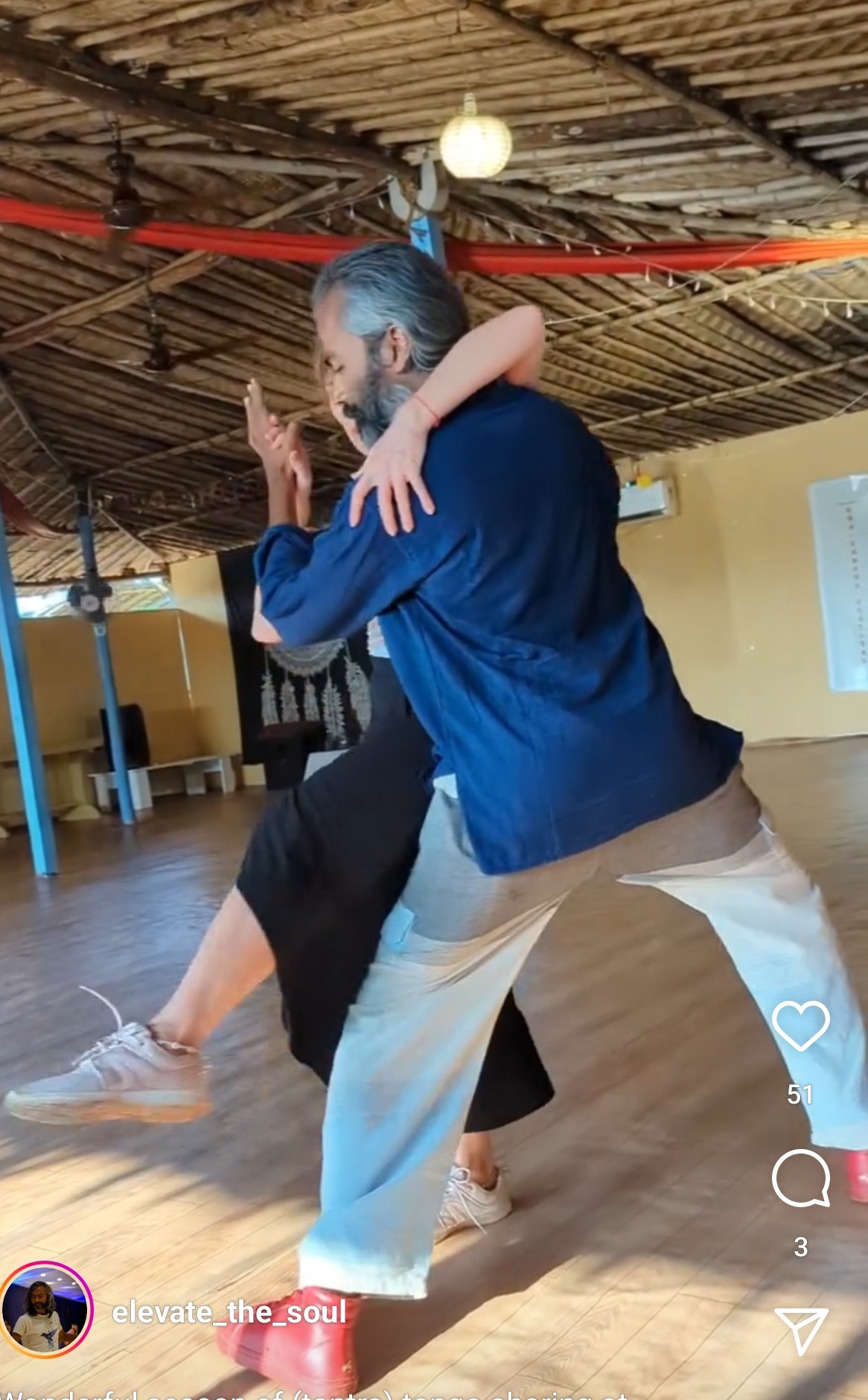 Tango dancers