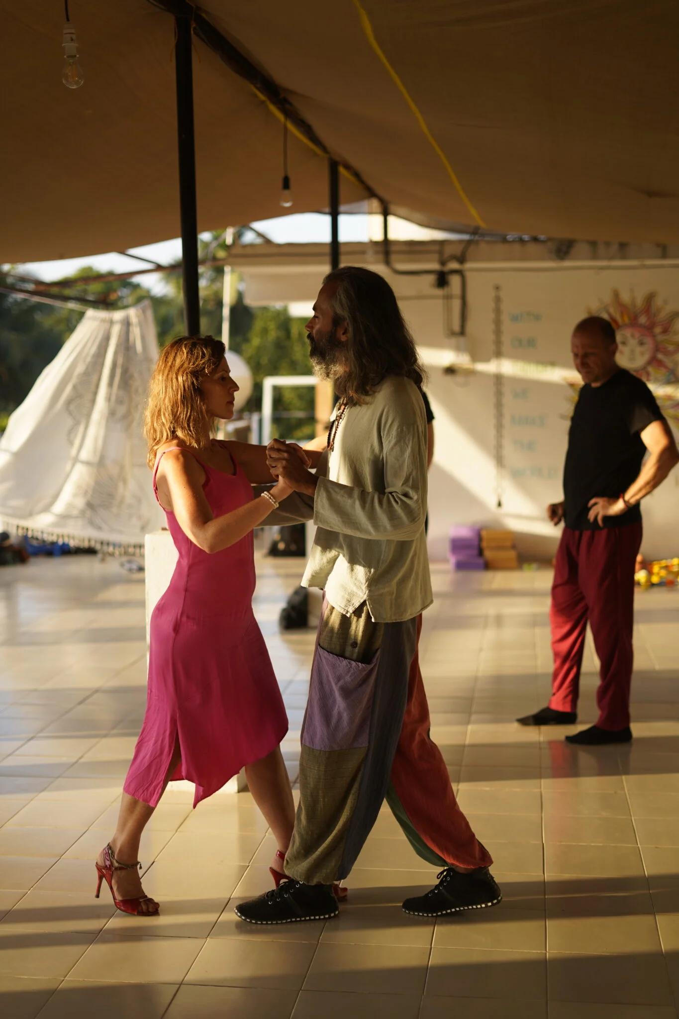 Tango dancers