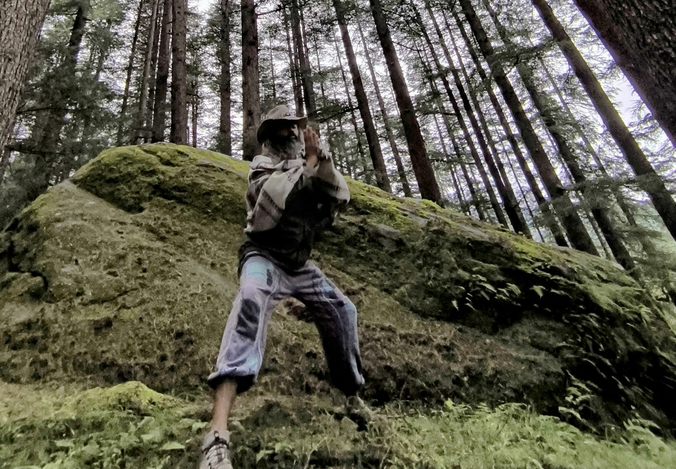 Tai chi practitioner