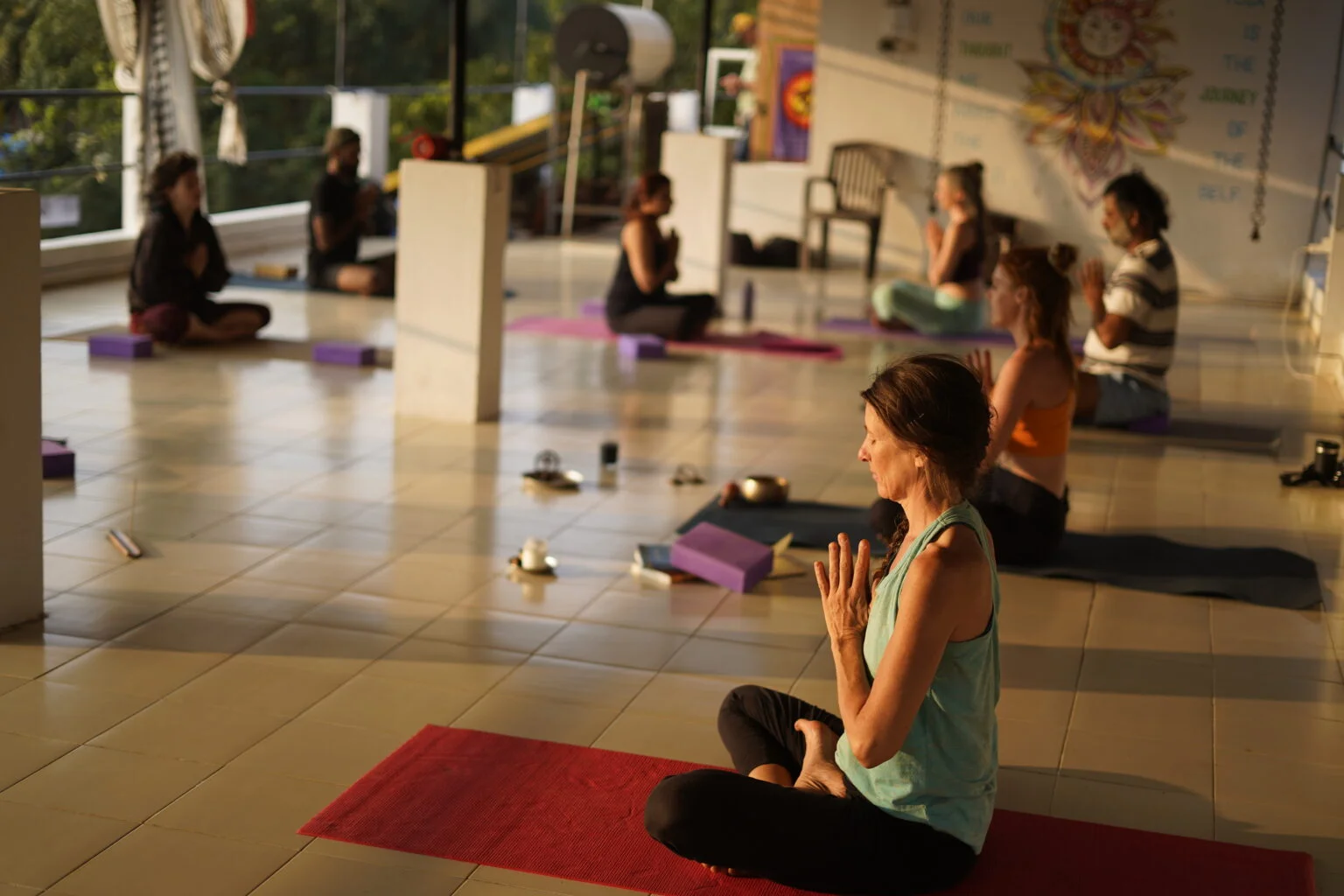 Yoga practitioner
